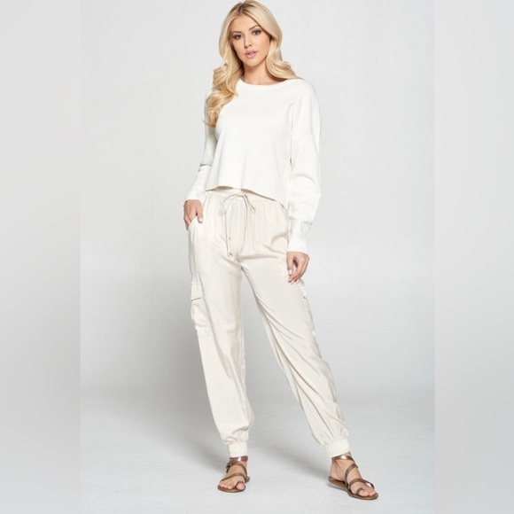 Silky Joggers - NWT- boutique - Picture 7 of 9